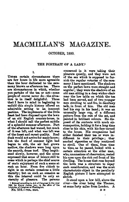 Macmillan's 1880 first page